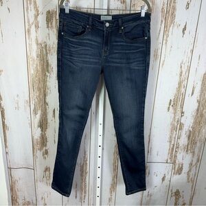 BKE Stella, Midnight Blue Skinny Jeans. Size 31x31.5. In excellent condition!